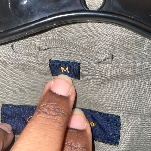 Brooks Brothers Men’s Green Nylon Field Jacket Size Medium Barn Coat - Picture 2 of 6